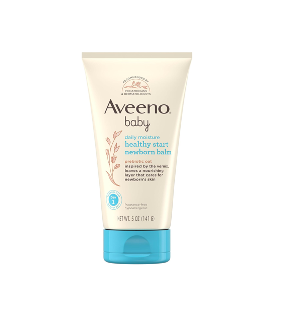 Aveeno Baby Daily Moisture Healthy Start Newborn Balm with Prebiotic Oat