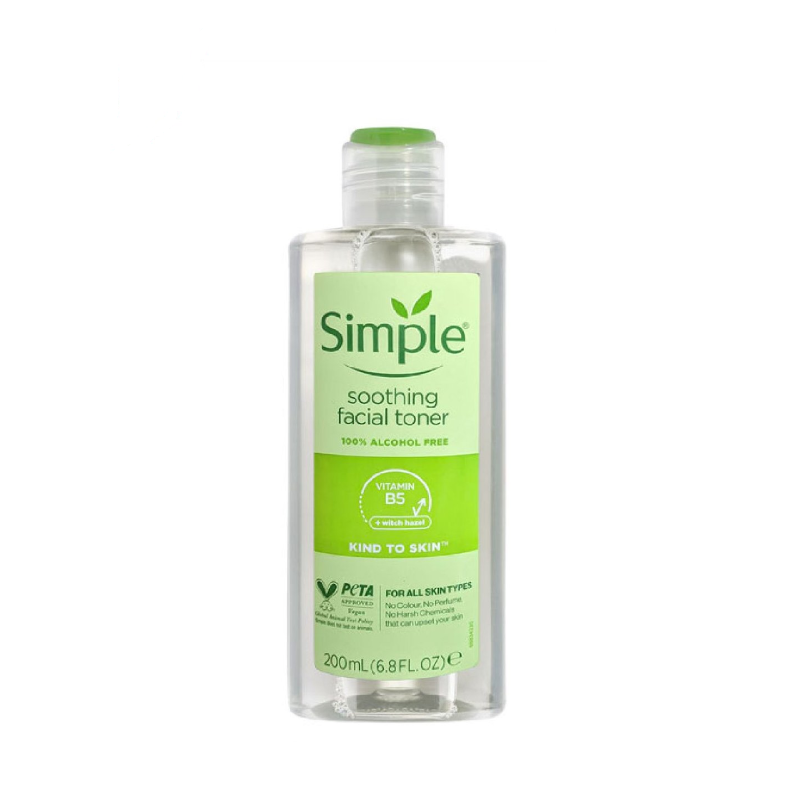 Simple Kind to Skin Soothing Facial Toner 200 ml (Poland)